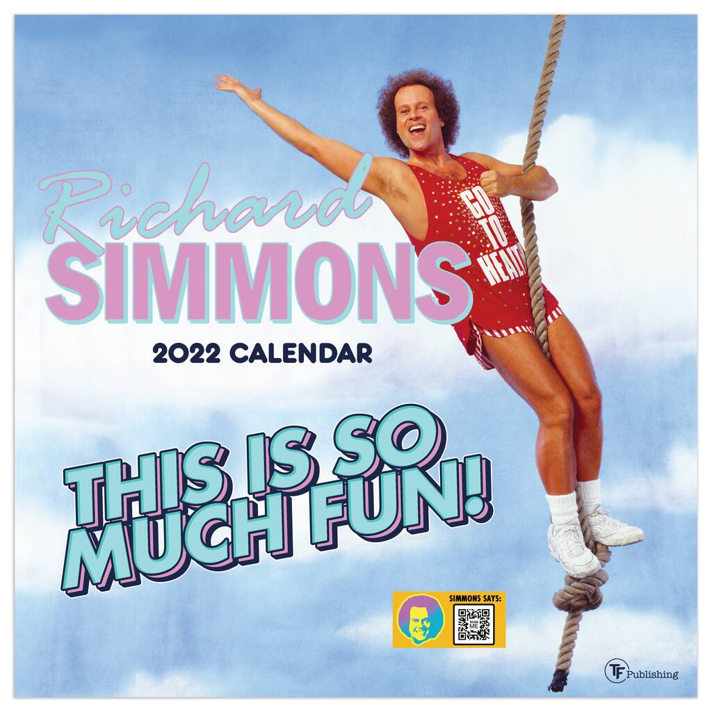 Tf Publishing 2022 Richard Simmons Wall Calendar Michaels Simmons Spring 2022 Calendar
